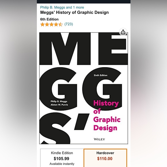 COPY - MEGGS’ history of graphic design - 6th edition - Picture 4 of 4